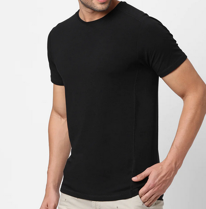 black tshirt of 2024 Comfort Style and Versatility