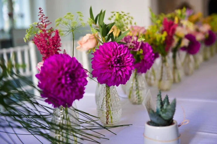 centerpieces at wedding receptions nyt